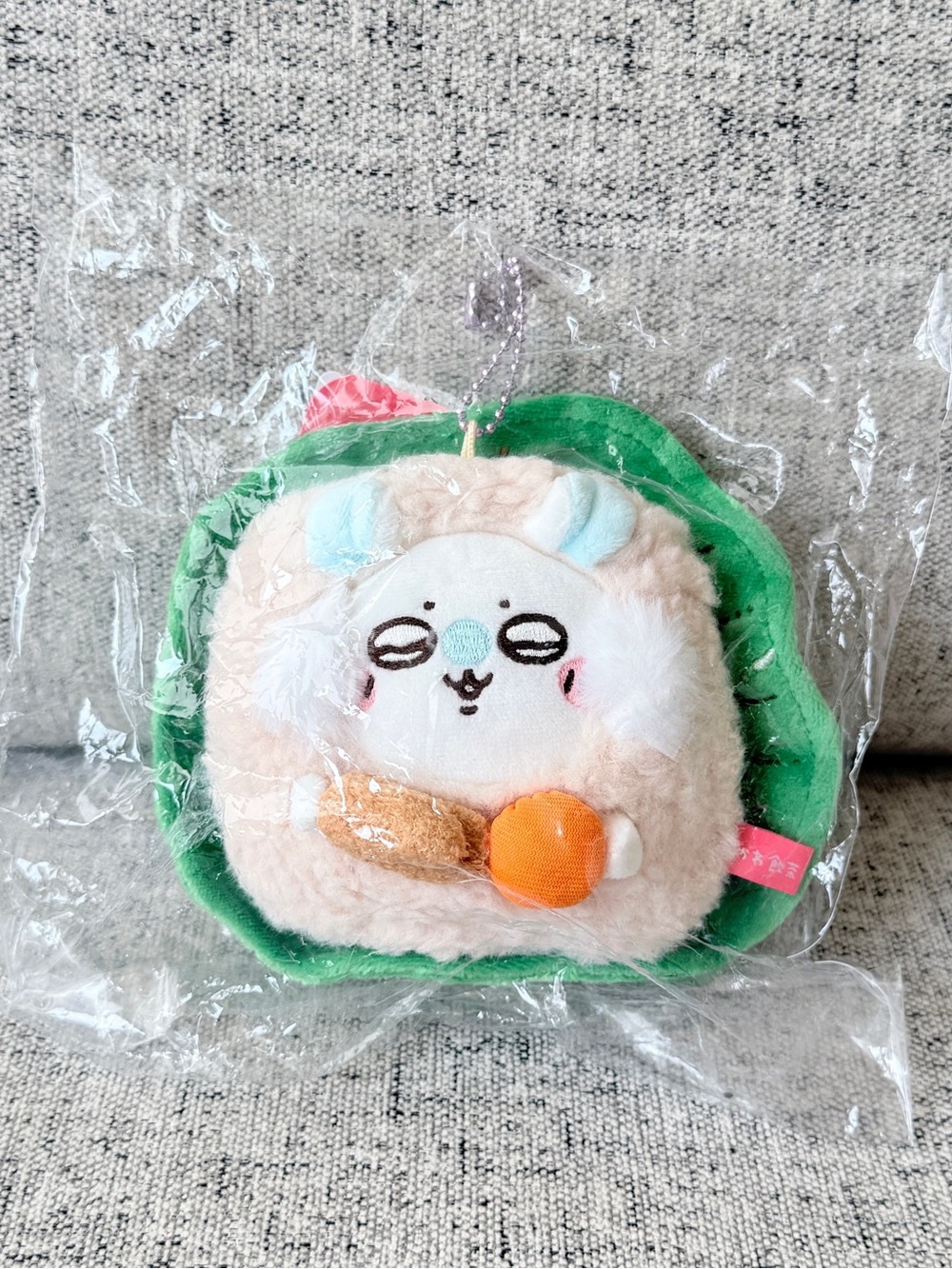 New Japan Chiikawa Momonga HongKong limited edition keychain